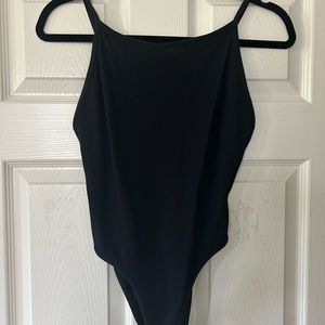 Zara black bodysuit from Spain